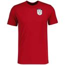 Luke Sport Qatar 22 Men's Retro World Cup T-shirt in Red