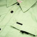 Seattle Luke 1977 Crinkled Nylon Shacket  (Sage)