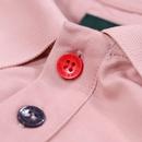 Selecter LUKE Mens Retro Mod Pique Polo Shirt (PP)