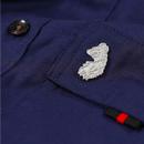 Stanley LUKE Retro Short Sleeve Pocket Shirt (DN)