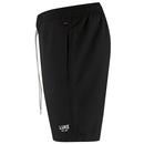 Stately Luke 1977 Men's Black Drawcord Swim Shorts