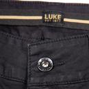 Suez Luke 1977 Workwear Style Cargo Shorts (Black)