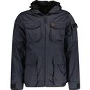 luke 1977 mens curation 4 pockets zip lightweight technical jacket charcoal