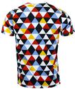 Geotriangle LUKE 1977 Retro Colour Block T-Shirt
