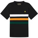 Lyle and Scott Archive Panel T-Shirt in Black