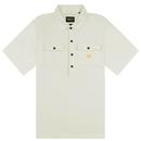 Lyle and Scott Archive Double Pocket Polo Shirt in Vanilla
