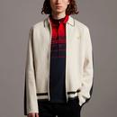 LYLE & SCOTT Archive Mod Knitted Zip Polo Cardigan