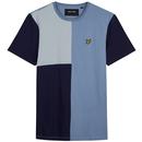 LYLE & SCOTT Men's Retro Colour Block T-shirt (SB)