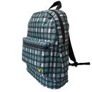 Lyle and Scott Retro Check Laptop Back Pack in Teal BA2105A X311