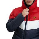 LYLE & SCOTT Retro Colour Block Puffa Jacket (DN)
