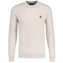 Lyle And Scott Cotton Crew Neck Jumper in Cove KN2136V W870