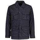 Lyle & Scott Cargo Pocket Field Jacket in Black