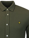 LYLE & SCOTT Retro Mod Honeycomb Jersey Shirt (O)