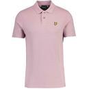 Lyle And Scott Micro Argyle Polo Shirt in Mountain Thistle SP2103 X314