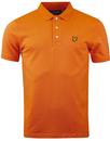LYLE & SCOTT Mod Pique Polo Shirt (Fox Orange)
