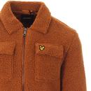 LYLE & SCOTT Retro Collared Fleece Pile Jacket CB