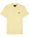LYLE & SCOTT Mod Pique Polo Shirt (Buttercream)