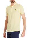 LYLE & SCOTT Mod Pique Polo Shirt (Buttercream)