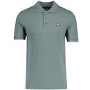 Lyle And Scott Plain Pique Polo Shirt in Green Mercurial SP400VOG X583