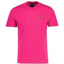 Lyle & Scott Retro Crew Neck T-shirt  Pink Scorch