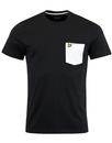 LYLE & SCOTT Retro Mod Contrast Pocket T-Shirt (B)