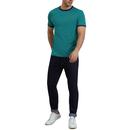 LYLE & SCOTT Retro Mod Ringer T-Shirt ALPINE GREEN