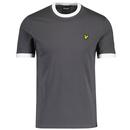 Lyle and Scott Retro Ringer T-shirt in Gunmetal TS2201V X361