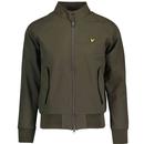 Lyle and Scott Softshell Harrington Jacket in Olive