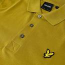 LYLE & SCOTT Mod Slim Fit SS Plain Polo Shirt (EG)