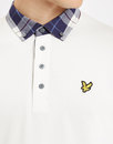 Check Woven Collar LYLE & SCOTT Mod Polo Shirt.