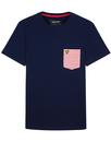 LYLE & SCOTT Retro Breton Stripe Pocket T-Shirt N