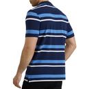 LYLE & SCOTT Retro Mod Stripe Pique Polo Shirt (N)