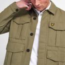 LYLE & SCOTT Mens Retro Military Utility Jacket LG