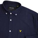 LYLE & SCOTT Retro Mod Winter Flannel Shirt (Navy)