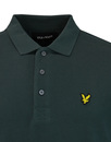 LYLE & SCOTT Classic Mod Pique Polo Shirt (Forest)