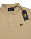 LYLE & SCOTT Classic Mod Pique Polo Shirt (Stone)