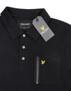 LYLE & SCOTT Retro Mod Zip Pocket Polo Shirt (TB)