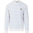 LYLE & SCOTT Retro Mod Breton Stripe Sweatshirt PW