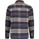 Lyle & Scott Check Brushed Flannel Overshirt DN/C