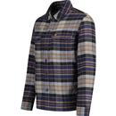 Lyle & Scott Check Brushed Flannel Overshirt DN/C