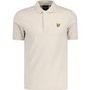 lyle and scott mens crest tipped plain polo tshirt cove