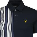 Lyle & Scott Retro Mod Deck Stripe SS Polo Shirt N