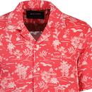 Lyle & Scott Botanical Garden Print Resort Shirt 