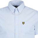 Lyle & Scott Retro Button Down SS Gingham Shirt LB