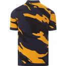 LYLE & SCOTT Archive Abstract Jacquard Polo Top