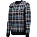 Lyle & Scott Ribbed Jacquard Tartan Crew Neck (JB)