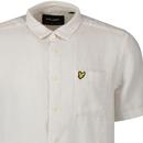 LYLE & SCOTT Retro SS Washed Oxford Linen Shirt LM