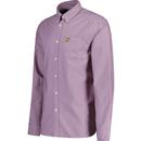 Lyle & Scott Button Down Plain L/S Oxford Shirt MT