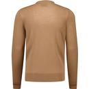 Lyle & Scott Tonal Eagle Merino Crew Neck Jumper N