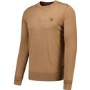 Lyle & Scott Tonal Eagle Merino Crew Neck Jumper N